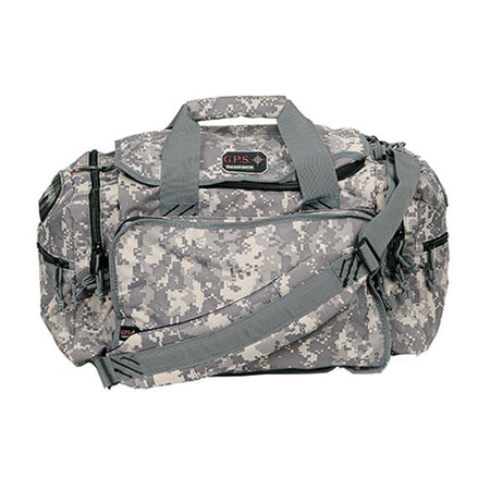 Large Fall Digital Camo Range Bag with 4 Ammo Dump Cups & Lift Ports