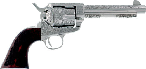 CIMARRON BUFFALO BILL CODY 45LC 5.5" ENGRAVED NICKEL
