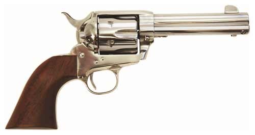 CIMARRON FRONTIER 45LC PW FS 4.75" STAINLESS WALNUT