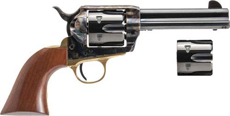 CIMARRON PISTOLERO 45LC/45ACP 4.75" W/DUAL CYLINDER CC/BL/BR