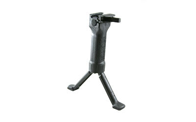 Grip Pod V2 Black Bipod Vertical Foregrip, Cam Lever Mount, Steel Reinforced GPS-V2-CL