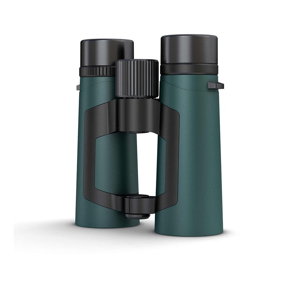 German Precision Optics Polariz Binocular 10x42 Bundle with Harness and Tripod Adapter Black Green