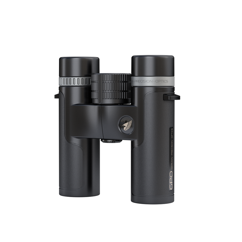 GPO Passion SD 10x26 Lightweight Compact Binoculars Black Silver