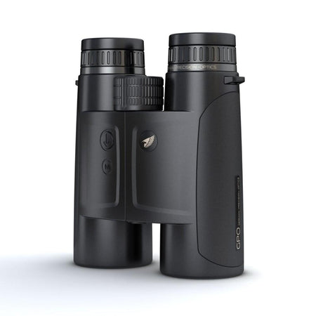 GPO Rangeguide 10x50mm Rangefinder Binoculars Black