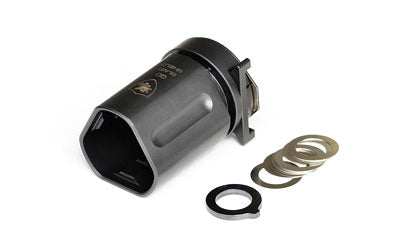 Griffin Armament GAQDBS QD Blast Shield, Black Finish, 5.56 & 7.62MM Compatibility