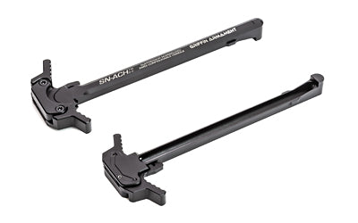Griffin Armament AR-15 Ambidextrous Charging Handle, Gas Venting, Fits AR-15/M4/M16, Black Finish SNACH15R3
