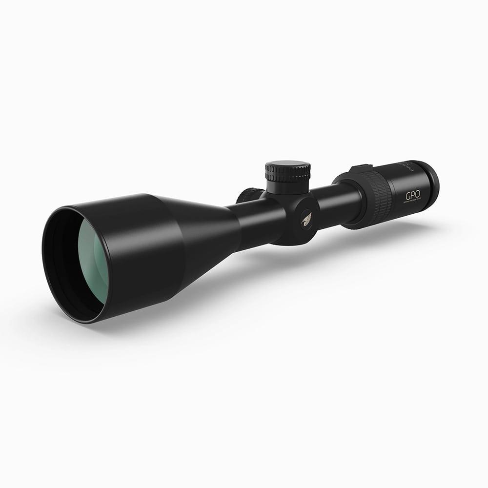 GPO Passion 4x 3-12x56 30mm SFP Rifle Scope - G4 Reticle, Black
