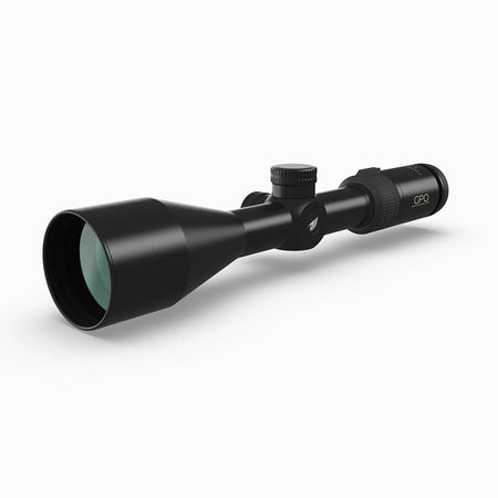 GPO Passion 4x 3-12x56 30mm SFP Rifle Scope - G4 Reticle, Black