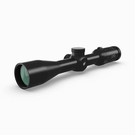 GPO Spectra 4x 2.5-10x44 30mm SFP Rifle Scope - Classic G4 Reticle, Black