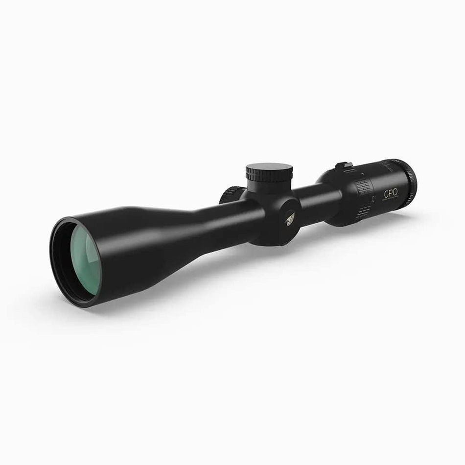 GPO Spectra 4x 2.5-10x44 30mm SFP Rifle Scope - Classic G4 Reticle, Black