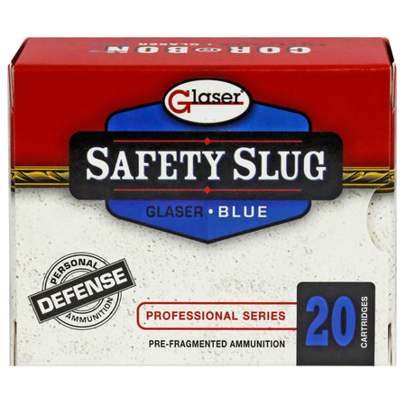 Glaser .380 ACP/Auto Blue 70 grain Pre-Fragmented ammunition