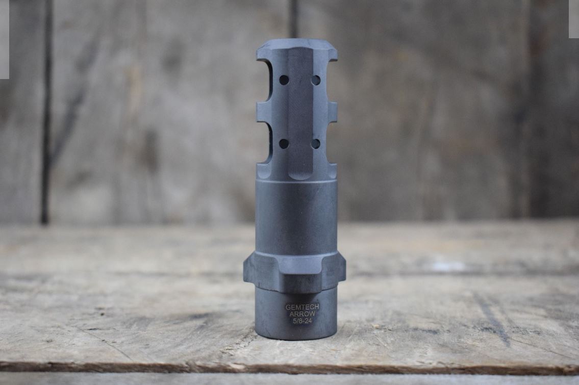 Tri-Lock 338 Lapua 5/8-24 Muzzle Brake 12143