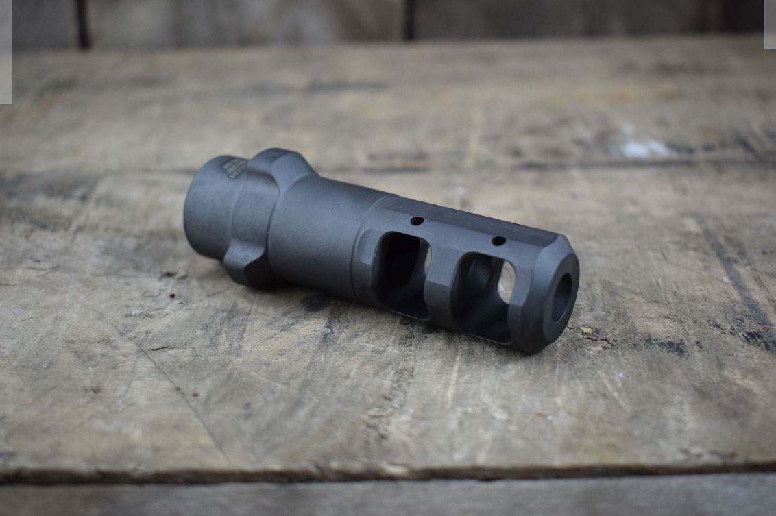 Tri-Lock Muzzle Break Compatible with Arrow QM Suppressor