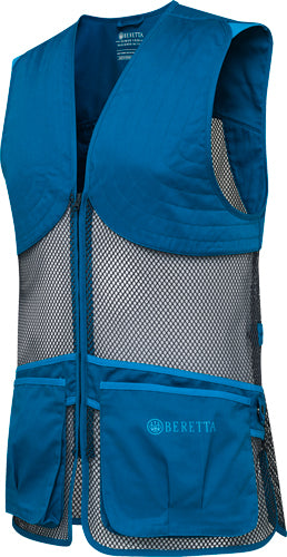 Beretta Men's Full Mesh Vest - XX-Large Blue Twilight Finish