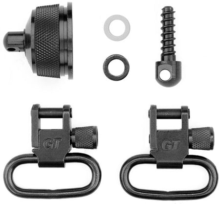 GrovTec 1187 12 Gauge Mag Cap Sling Swivel Set 1" Loops