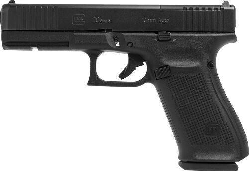GLOCK 20 MOS 10MM GEN5 FIXED SIGHTS 15-SHOT BLACK REBUILT