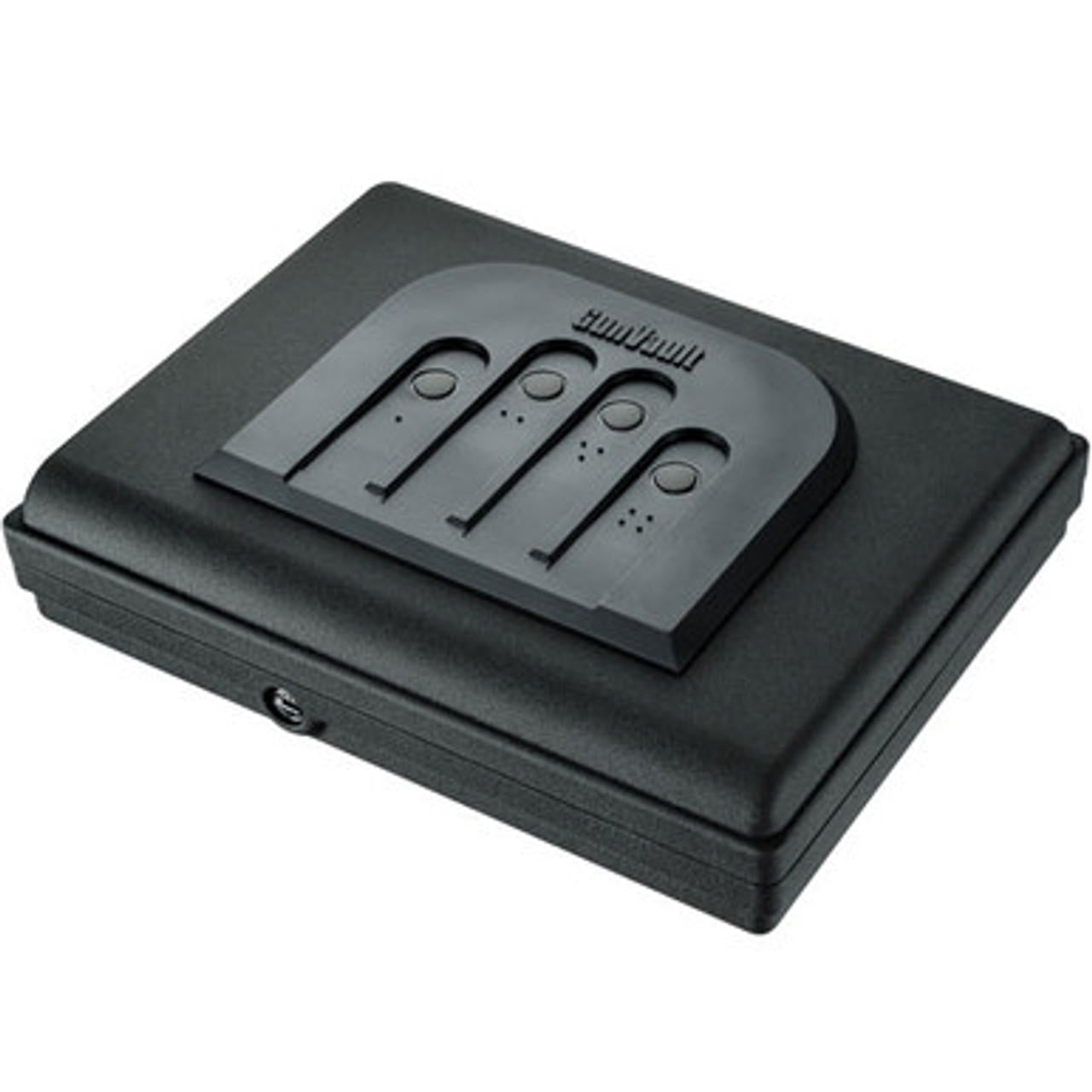 GunVault MicroVault Keypad Pistol Safe 1 Gun 11.25" x 8.88" x 2.54"