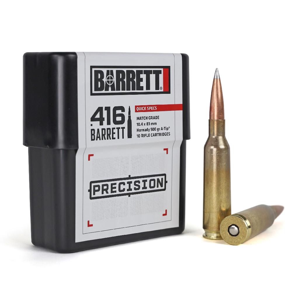 Barrett Firearms .416 Barrett  500 grain A-Tip Match ammunition