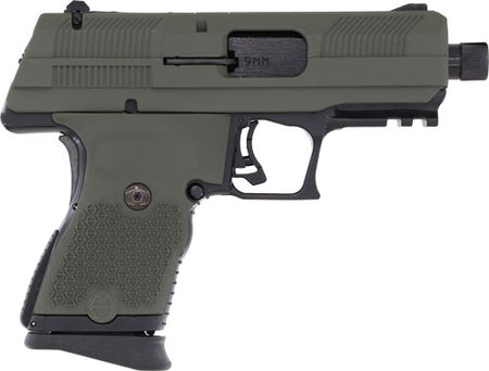 HI-POINT PISTOL YC9 9MM 10RD 3.93" OLIVE DRAB SLIDE THREAD