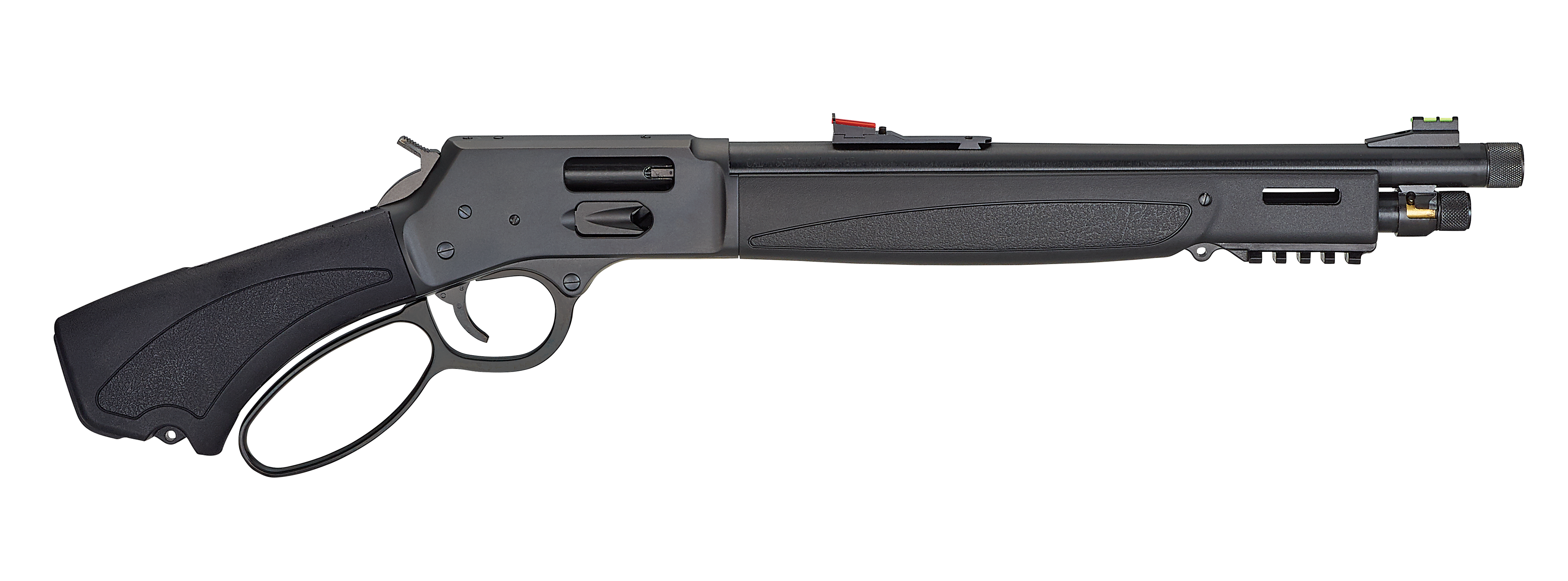 Henry H012GBLX44 Bear's Leg 44 Special/44 Mag 4+1 13.80" Blued Threaded Barrel, Blue Steel Drilled & Tapped Receiver, Black Synthetic Fixed w/Pistol Grip Stock