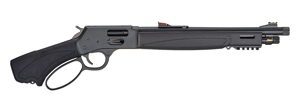 Henry H012GBLX44 Bear's Leg 44 Special/44 Mag 4+1 13.80" Blued Threaded Barrel, Blue Steel Drilled & Tapped Receiver, Black Synthetic Fixed w/Pistol Grip Stock