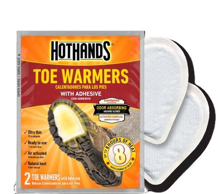HotHands 8-Hour Toe Warmers with Adhesive 40 Pair Pack