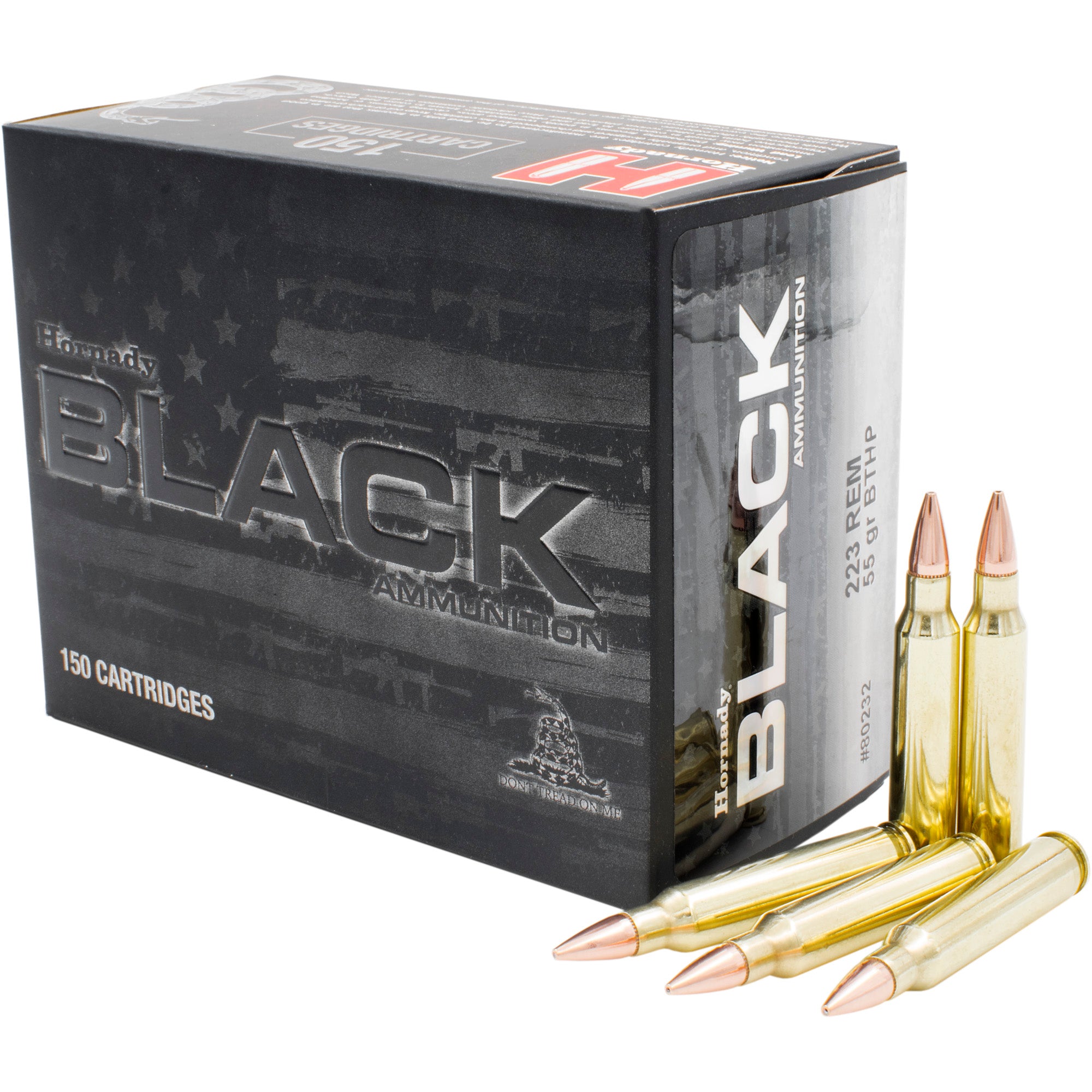 Hornady Black .223 Remington 55 Gr BTHP