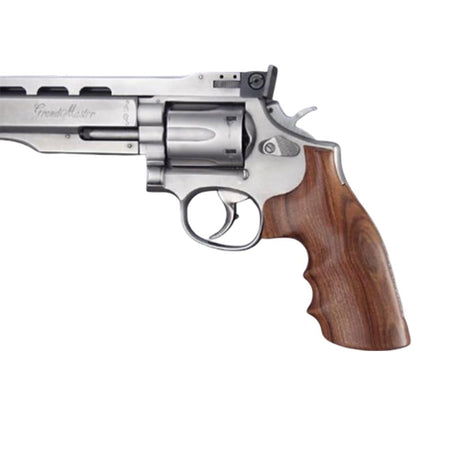 Hogue Pau Ferro Wood Grips for S&W K/L Frame Square Butt Revolvers