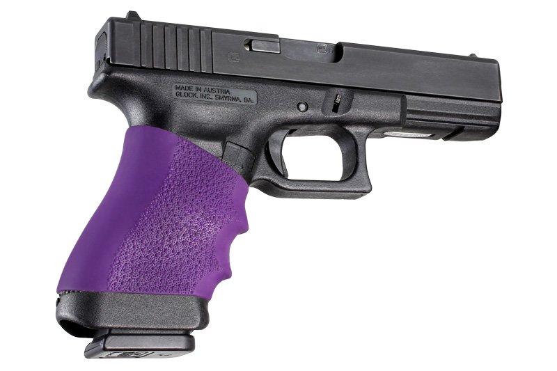 Hogue HandALL Full Size Rubber Grip Sleeve Purple