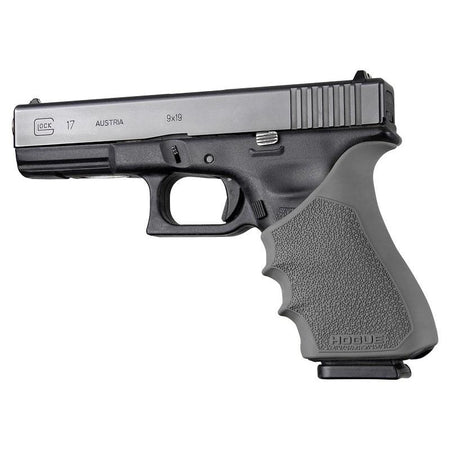 Hogue HandAll Beavertail Rubber Grip Sleeve Glock 17 Gen 3 4 Slate Grey