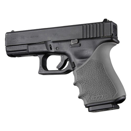 Hogue HandAll Glock 19 Gen 3-4 Beavertail Handgun Grip Sleeve Slate Grey