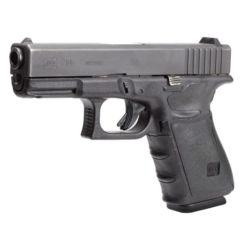 Hogue Wrapter Adhesive Rubber Grip for Glock Gen 4 (17/17MOS/22/31/34/34MOS/35/35MOS) Black