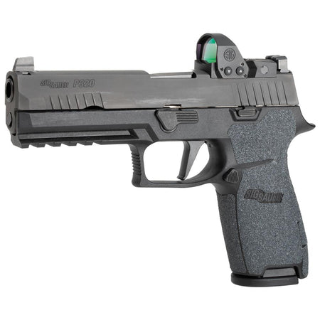 Hogue Wrapter Grit Grip for Sig P320 Full Size Medium Module - Black