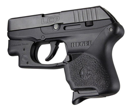 Hogue Handall Rubber Grip Sleeve for Ruger LCP - Crimson Trace Compatible