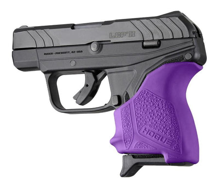 Hogue HandAll Beavertail Ruger LCP II Grip Sleeve Purple Color