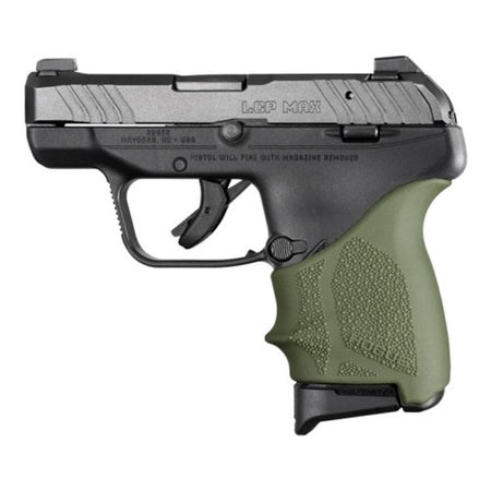 Hogue HandAll Beavertail Cobblestone Grip Sleeve Ruger LCP Max OD Green