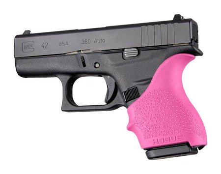 Glock 42 43 Hogue HandAll Beavertail Handgun Grip Sleeve Pink
