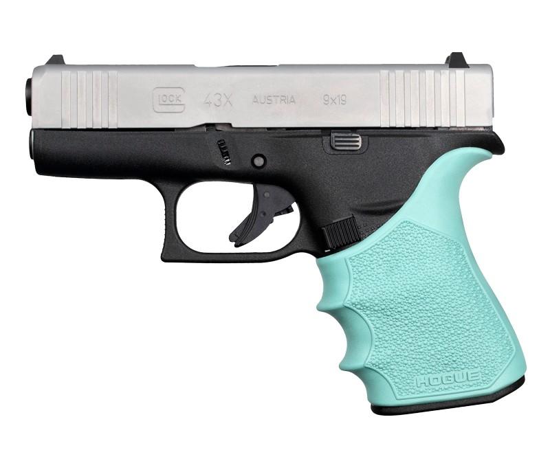 Hogue Aqua HandAll Beavertail Grip Sleeve Glock 43X 48 - Cobblestone Texture