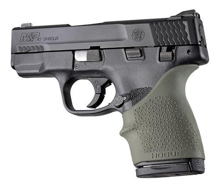 Hogue Green Beavertail HandAll Grip Sleeve S&W M&P Shield 45 Kahr P9 P40 CW9 CW40
