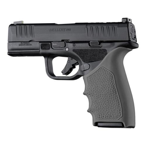 Hogue HandAll Beavertail Grip Sleeve Springfield Hellcat Pro in Slate Grey