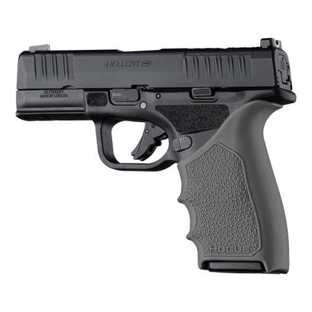 Hogue HandAll Beavertail Grip Sleeve Springfield Hellcat Pro in Slate Grey