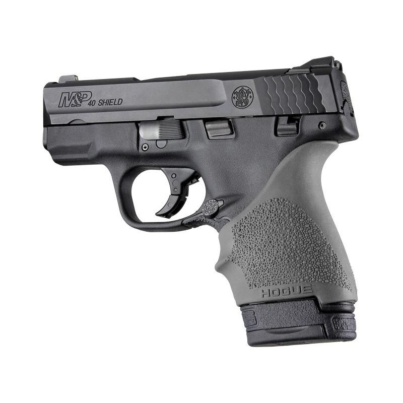 Hogue HandAll Beavertail Slip-On Grip for S&W M&P Shield & Ruger LC9 Slate Grey