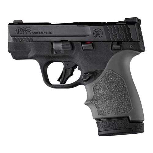 Hogue HandAll Beavertail Rubber Grip Sleeve S&W Shield Plus Slate Grey