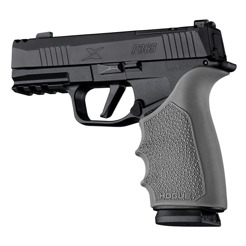Hogue HandAll Sig P365 XMacro Beavertail Handgun Grip Sleeve Slate Grey