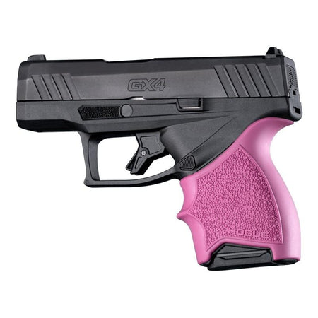 Hogue HandAll Cobblestone Beavertail Grip Sleeve for Taurus GX4 Pink