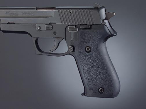 Hogue SIG Sauer P220 Smooth Rubber Replacement Grips No Finger Grooves