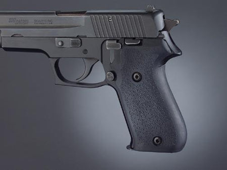Hogue SIG Sauer P220 Smooth Rubber Replacement Grips No Finger Grooves