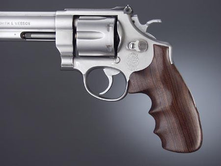 Hogue Pau Ferro Hardwood Grip for S&W N Round Frame