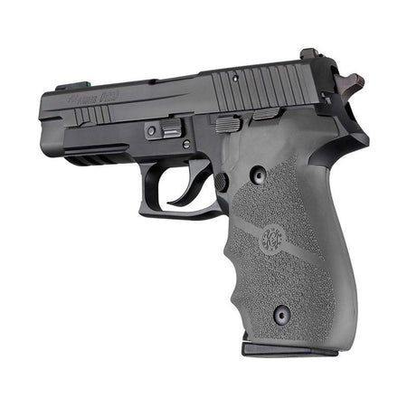 Hogue Sig Sauer P226 Rubber Overmolded Grip with Finger Grooves in Slate Grey