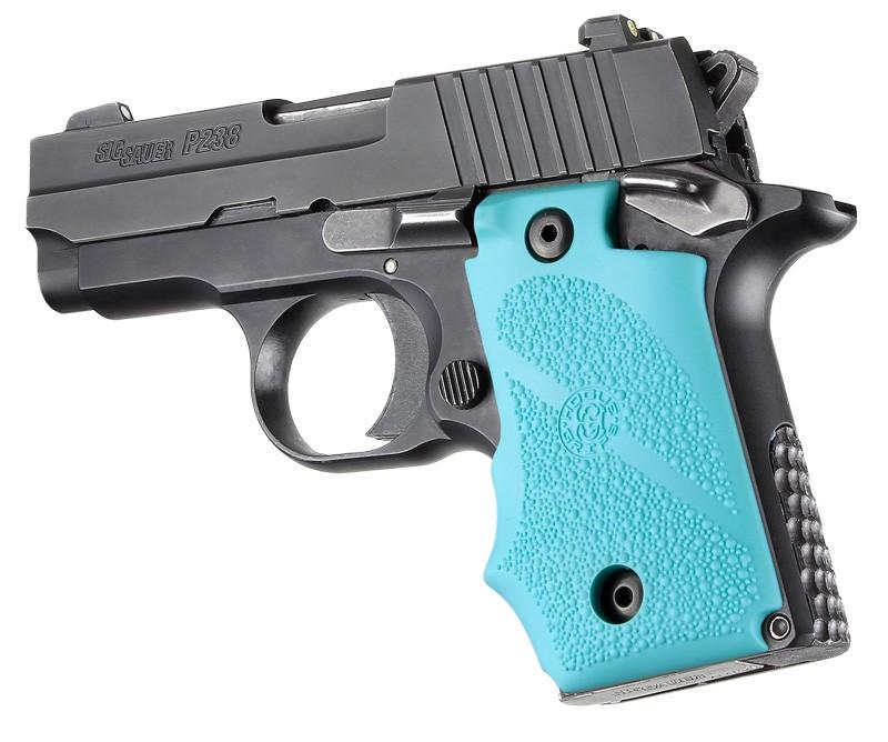 Hogue Aqua Rubber Pistol Grip with Finger Grooves for SIG P238